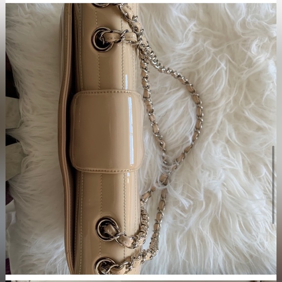 Chanel single flap nude/beige classic bag - Picture 4 of 15